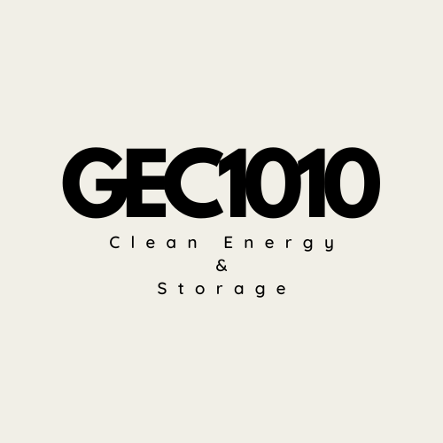 GEH1034/GEC1010 Clean Energy and Storage